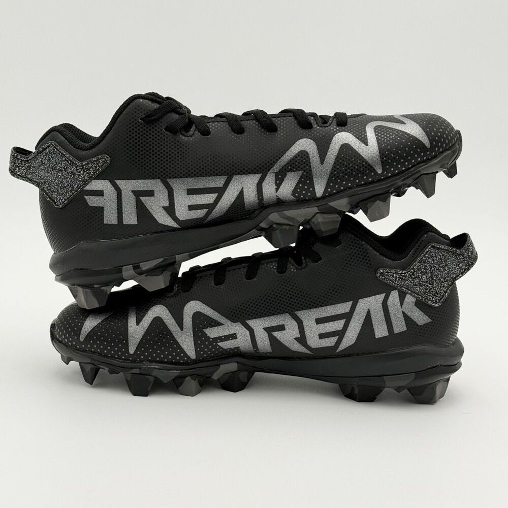 Adidas Freak Spark MD Football Cleats in Black Metallic US Big Kids 5.5 - Picture 8 of 12